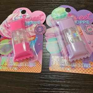 Lip Gloss Set - Pink and Purple